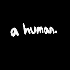 a human.