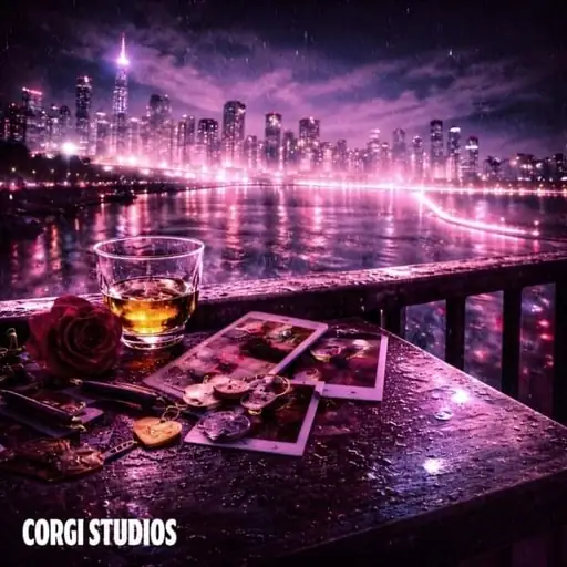 Single cover: Neon Afterglow