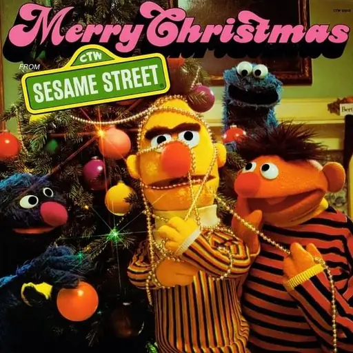 Album cover: Merry Christmas from Sesame Street
