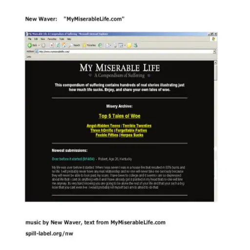 Single cover: My MiserableLife.com