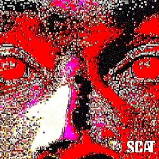 the dimmed hue of scatterhead