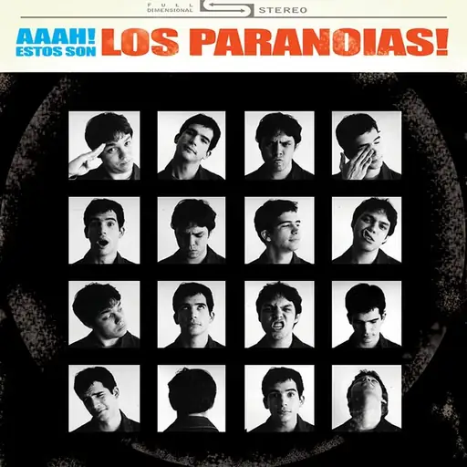Album cover: Aaah! Estos son Los Paranoias!
