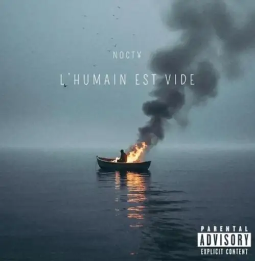 Single cover: L'HUMAIN EST VIDE