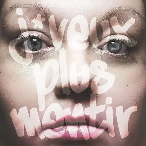 Single cover: J'veux plus mentir