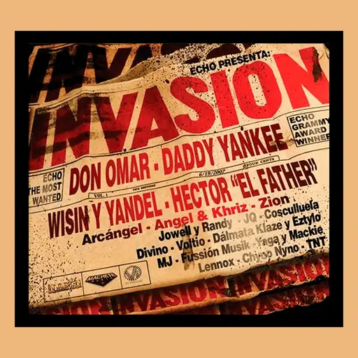 Album cover: Echo presenta: Invasión