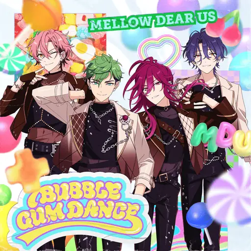 Single cover: BUBBLE GUM DANCE