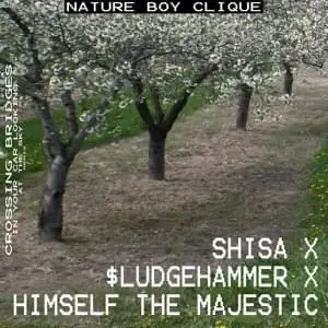 Single cover: CROSSINGBRIDGESINYOURCARLOOKINGATTHESKY REMIX