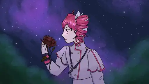 Single cover: a song about a rose