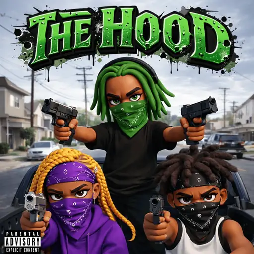 Single cover: THE HOOD