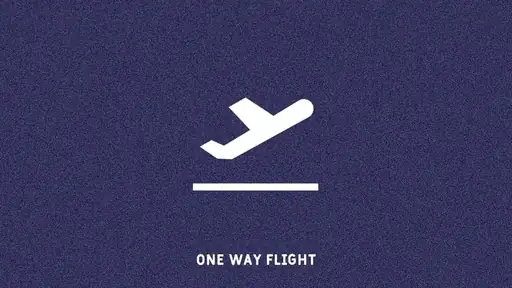 Single cover: One Way Flight