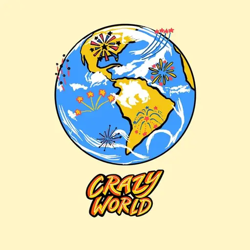 Single cover: Crazy World