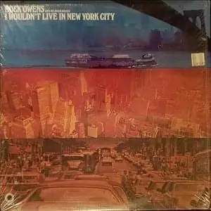 Single cover: I Wouldn’t Live In New York City