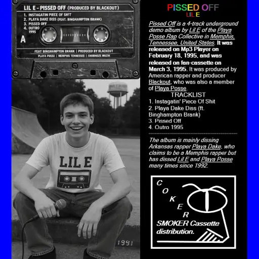 PISSED OFF - 1995 4-TRACK TAPE | UNDERGROUND