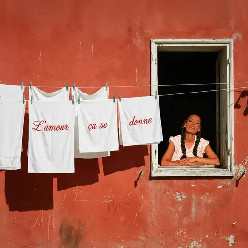 Single cover: L'amour ça se donne