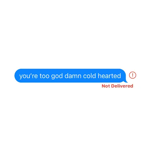 Single cover: Cold Hearted