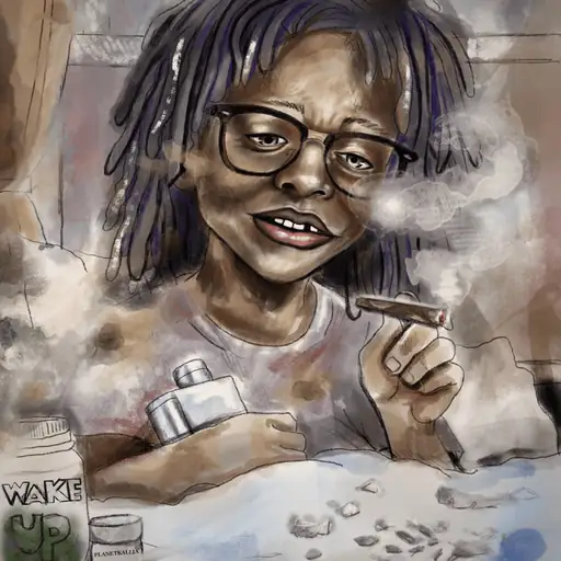 Single cover: WAKE UP, DOPE