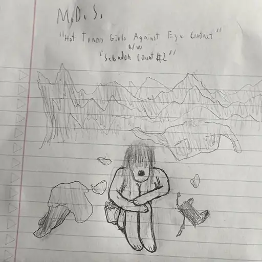 Single cover: Hot Trans Girls Against Eye Contact